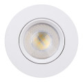 Spot iris blanc 6,2w 550lm 3cct 2700-3300-4000k dimmable - Aric - 51354