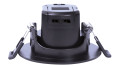 Iris ip20 6,2w/cct3 dim noir - Aric - 51355