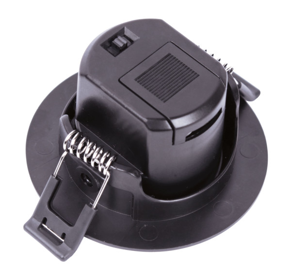 Iris ip20 6,2w/cct3 dim noir - Aric - 51355