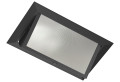 Metropolis - downlight bascul., led 75° intég. 28,4w 4000k 3000lm 50000h, noir - Aric - 51652