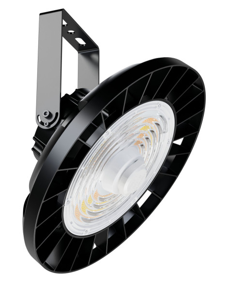 Highbay sapphire ip65 ik08 led 4000k 80w 90° 14400lm 50000h 0-10v - Aric - 51654