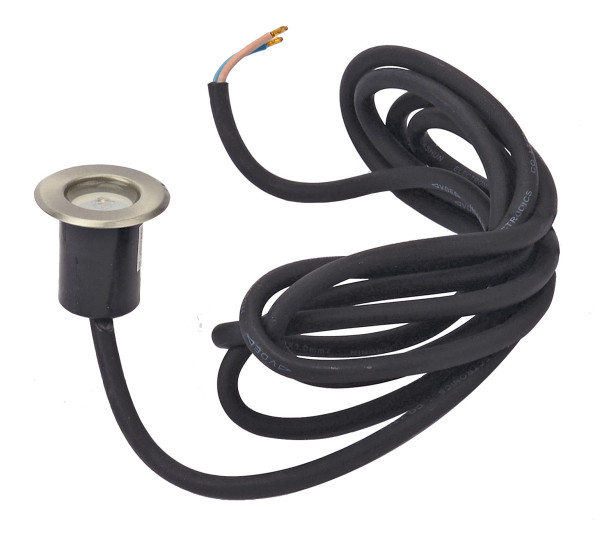 Encastré mur pixel ip68 ik07 rond led 4000k 0,3w 110° 25000h pour balisage - Aric - 51784