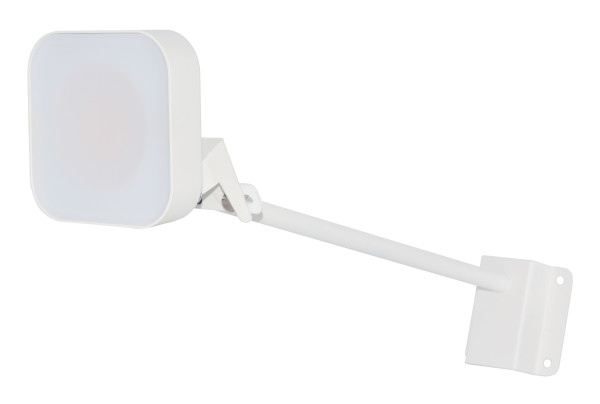 Zodiak 2 proj. ext. ip66 ik08 blanc angle 100° 3-cct 7-14-20w jusqu'à 2200lm - Aric - 51798