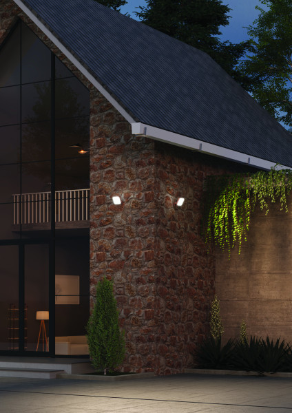 Zodiak 2 proj. ext. ip66 ik08 corten angle 100° 3-cct 7-14-20w jusqu'à 2200lm - Aric - 51799