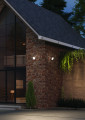 Zodiak 2 proj. ext. ip66 ik08 corten angle 100° 3-cct 7-14-20w jusqu'à 2200lm - Aric - 51799