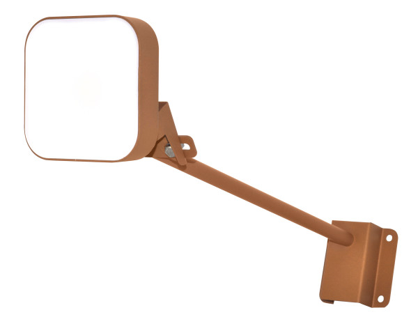 Zodiak 2 proj. ext. ip66 ik08 corten angle 100° 3-cct 7-14-20w jusqu'à 2200lm - Aric - 51799