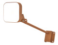 Zodiak 2 proj. ext. ip66 ik08 corten angle 100° 3-cct 7-14-20w jusqu'à 2200lm - Aric - 51799