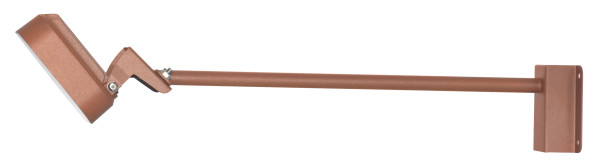 Zodiak 2 proj. ext. ip66 ik08 corten angle 100° 3-cct 7-14-20w jusqu'à 2200lm - Aric - 51799