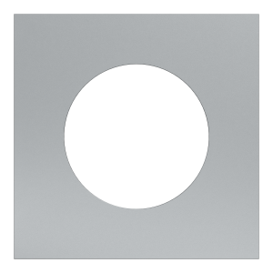 Odace Métal Effet Titane Support Noir
