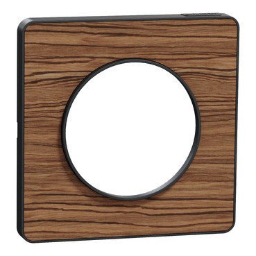 Touch Bois Zebrano Liseré Anthracite