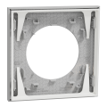 Odace - plaque de finition 1 poste - couleur gris galet
