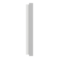 Odace - plaque de finition 1 poste - couleur gris galet