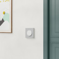 Odace - plaque de finition 1 poste - couleur gris galet