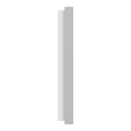 Odace - plaque de finition 3 postes - couleur gris galet