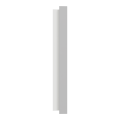 Odace - plaque de finition 4 postes - couleur gris galet