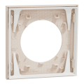 Odace - plaque de finition 1 poste - couleur beige sable