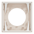 Odace - plaque de finition 1 poste - couleur beige sable