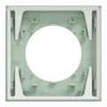 Odace - plaque de finition 1 poste - couleur vert jade
