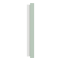 Odace - plaque de finition 1 poste - couleur vert jade