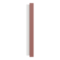 Odace - plaque de finition 1 poste - couleur rose grenat