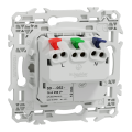 Odace - lot de 108 prises 2p+t affleurantes s920052 - blanc craie