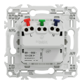 Odace - lot de 108 prises 2p+t affleurantes s920052 - blanc craie