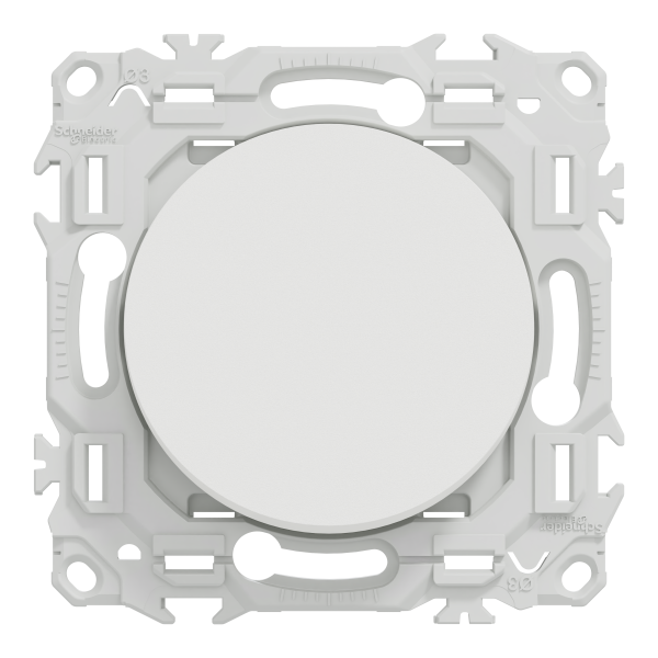 Odace - lot de 108 va-et-vient ou poussoir s920204 - blanc craie