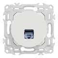 Odace - lot de 108 prises rj45 cat6 stp grade 2tv min à grade 3tv - blanc craie