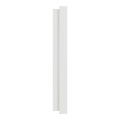Odace - lot de 168 plaques de finition 1 poste s920702 - couleur blanc craie
