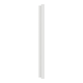 Odace - plaque de finition 2 postes entraxe spécifique 57mm - blanc craie