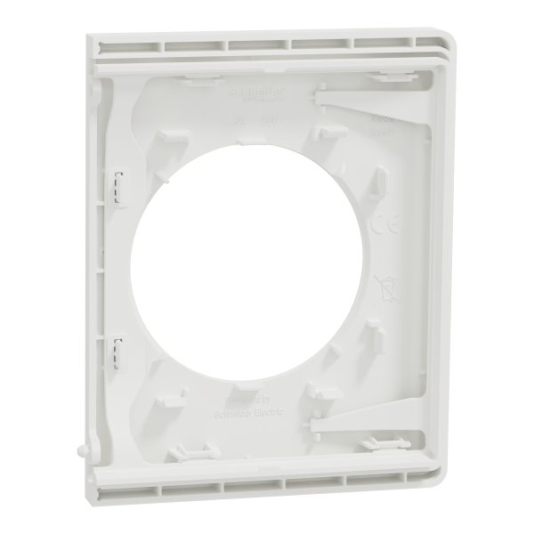 Odace architecte - plaque de finition latérale - couleur blanc craie