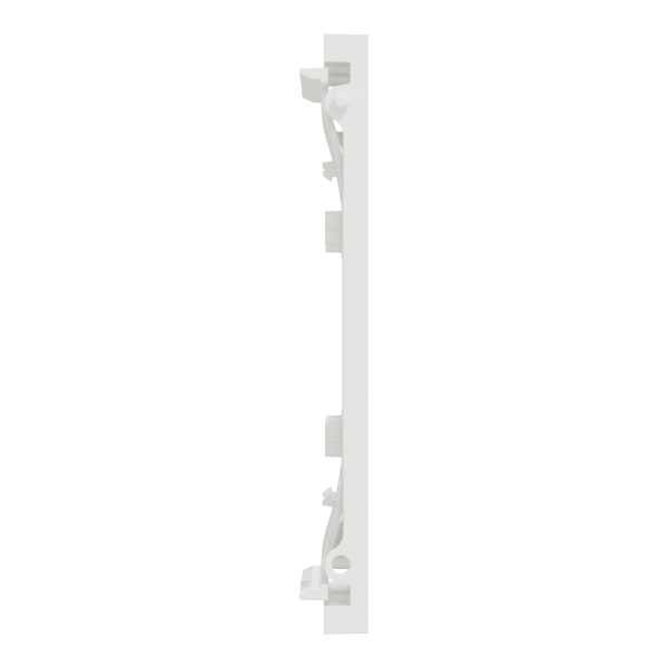 Odace architecte - plaque de finition centrale - couleur blanc craie