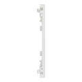 Odace architecte - plaque de finition centrale - couleur blanc craie