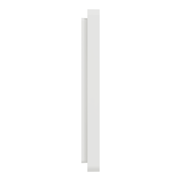 Odace architecte - plaque de finition 1 poste - couleur blanc craie
