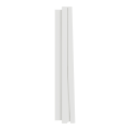 Odace intégral - enjoliveur et plaque - pour vv ou poussoir simple - blanc craie