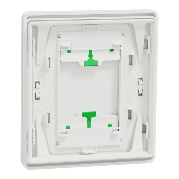 Odace architecte intégral - enjo et plaque - pour vv ou bp simple - blanc craie