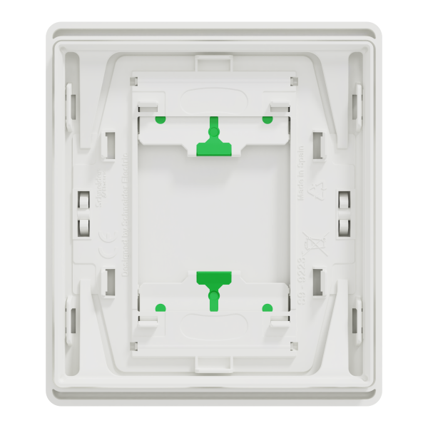 Odace architecte intégral - enjo et plaque - pour vv ou bp simple - blanc craie