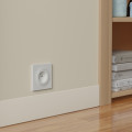Odace origine - plaque de finition 1 poste - couleur blanc