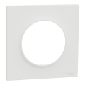 Odace origine - lot de 168 plaques de finition 1 poste - couleur blanc