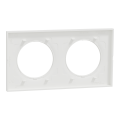 Odace origine - lot de 84 plaques de finition 2 postes - couleur blanc