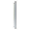 Odace architecte - plaque de finition latérale - effet titane
