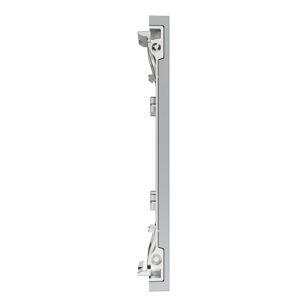Odace architecte - plaque de finition centrale - effet titane