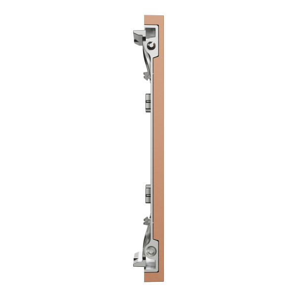 Odace architecte - plaque de finition centrale - effet cuivre
