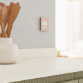 Odace architecte - plaque de finition 1 poste - effet cuivre