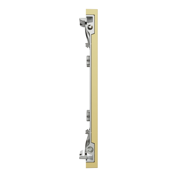 Odace architecte - plaque de finition centrale - effet laiton