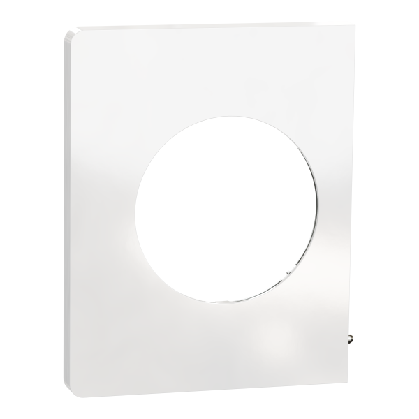 Odace architecte - plaque de finition latérale - blanc émaillé