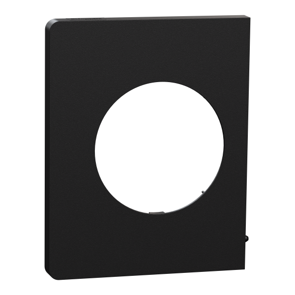 Odace architecte - plaque de finition latérale - couleur noir onyx