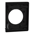 Odace architecte - plaque de finition latérale - couleur noir onyx