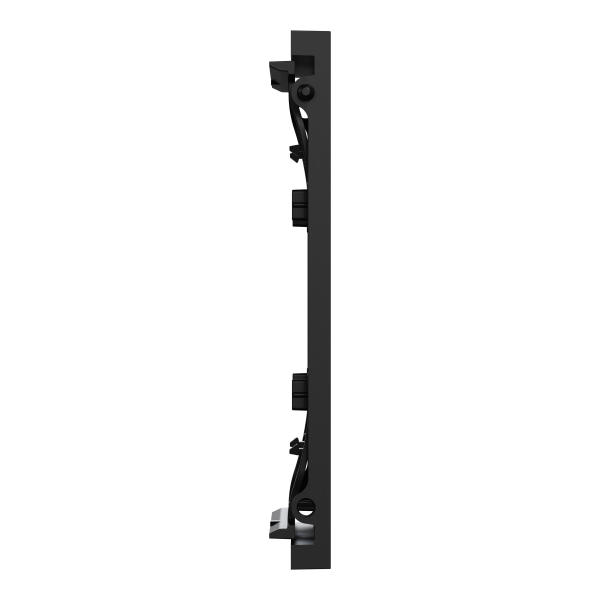 Odace architecte - plaque de finition centrale - couleur noir onyx