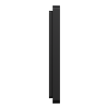 Odace architecte - plaque de finition 1 poste - couleur noir onyx